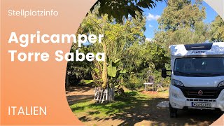 Agricamper Torre Sabea 🇮🇹 Perfekter Platz zum Überwintern im Wohnmobil  Gallipoli Italien [upl. by Oberstone]