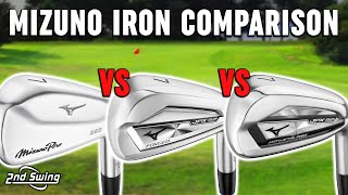 Mizuno Pro 225 vs JPX 921 Forged vs JPX 921 Hot Metal Pro  Mizuno Irons Comparison [upl. by Atekihs470]