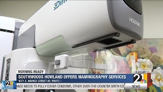 Southwoods Health now offering mammography services in Howland [upl. by Olympium418]