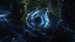 SPACE TRAVEL TO A BEAUTIFUL NEBULA  WORMHOLE HYPNOTIC JOURNEY INTERSTELLAR HEALING AMBIENCE [upl. by Tav]