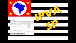 IPVA SP saiba como emitir boleto de ipva do estado de sp [upl. by Medina]