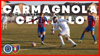 CARMAGNOLACENTALLO HIGHLIGHTS  ECCELLENZA DICIOTTESIMA GIORNATA  JACK13 [upl. by Giralda989]