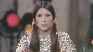 Marlon Brandos Best Actor Oscar win for quotThe Godfatherquot  Sacheen Littlefeather [upl. by Stuppy]