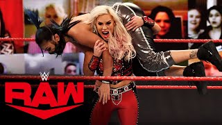 Ricochet amp Dana Brooke vs SLAPJACK amp RECKONING – Mixed Tag Team Match Raw Dec 7 2020 [upl. by Laris575]