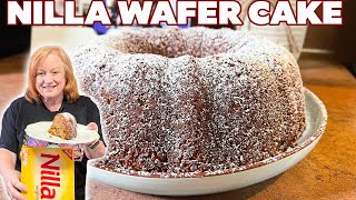 NILLA WAFER CAKE VANILLA COOKIE POUND CAKE [upl. by Scibert]