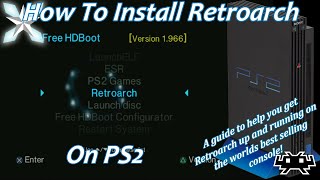 PS2 How To Install Retroarch [upl. by Petigny405]