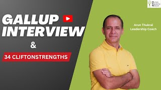 GALLUP INTERVIEW amp 34 CLIFTON STRENGTHS [upl. by Dulcine]