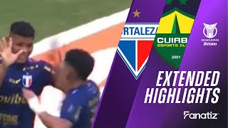 Fortaleza EC vs Cuiaba 10 I Game Highlights I Brasileirão 2024 [upl. by Bron]