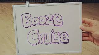 BOOZE CRUISE  Line Dance LESSON [upl. by Nnylear]