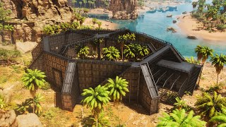 Jurassic World Raptor Paddock  Build Tutorial Dino Pen  ARK Survival Ascended [upl. by Doxia]