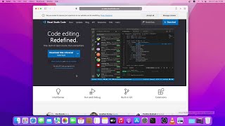 How to install and setup VS Code on Mac [upl. by Atikram]