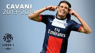 Edinson Cavani  All Goals in 20132014 1st half  PSG [upl. by Ellsworth465]