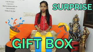 SURPRISE GIFT BOX UNBOXING🎉🎁🎊 AKSHAYA ❤️AZHAGU MAYIL 😍 [upl. by Ees]