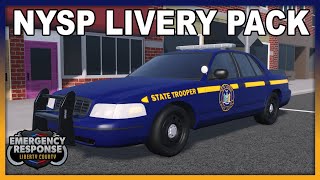 New York State Police Livery MegaPack  Emergency Response Liberty County [upl. by Alister]