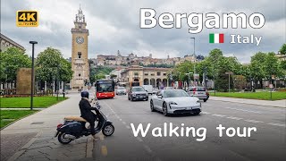 BERGAMO Unveiled A Visual Walking Tour of Italys Enchanting City [upl. by Akiemahs]