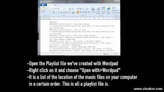 Playlists m3u m3u8 Tutorial on what they are  how to create  edit and use them [upl. by Alvira]