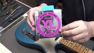 How To Setup a Fender Telecaster String Action Neck Relief Intonation amp Pickup height adjustments [upl. by Birdie552]