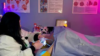 ASMR  Women’s Wellness Exam Visiting the Gynecologist for Breast Pelvic amp Foot Health [upl. by Kruger]