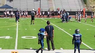 Camarillo Stingers bantam vs Ventura Packers 83124 Jace Hueston No10 Wins [upl. by Navonod482]