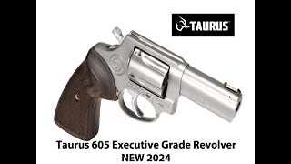 Taurus 605 Executive Grade Revolver 357 Magnum 38 Special  SHOT Show 2024 [upl. by Lily]