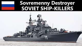 Russian Sovremenny Class Destroyer Surface Strike Asset [upl. by Esinyt702]