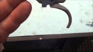 Technical  Remington 700 Trigger  Creating a Negligent Discharge [upl. by Quiteria]