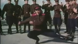 Soviet Army Dancing to Hard Bass REMASTERED HD [upl. by Moffit]