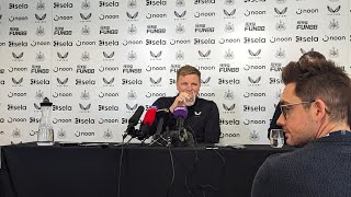 Eddie Howe Newcastle United pre West Ham press conference LIVE reaction [upl. by Ihsar]