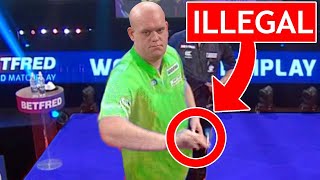 Illegal Darts Throws During PDC Matches [upl. by Riccio]