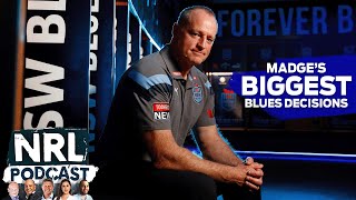 Michael Maguire unveiled as Blues coach  Daily Telegraph NRL Podcast [upl. by Barbur199]