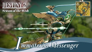 《DESTINY 2》Immaterial Messenger  for WishKeeper ❙ Ornament [upl. by Atirehgram]