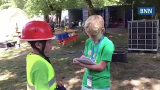 Spielstadt Karlopolis Kinder machen selbst Zeitung [upl. by Airaet875]