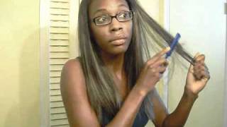 How To Razor Cut and Shape a Sew In Weave [upl. by Omiseno]