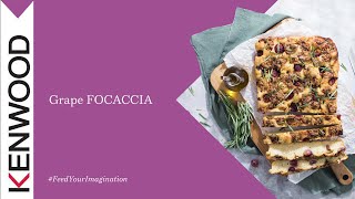 Grape Focaccia made with Titanium Chef Patissier XL [upl. by Fanechka585]