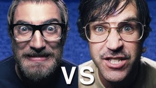 Epic Rap Battle Nerd vs Geek [upl. by Tove]