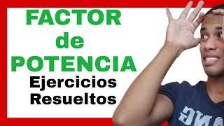 🏆⭕EJERCICIO DE EJEMPLO SOBRE CORRECCION DEL FACTOR DE POTENCIA [upl. by Arahset680]