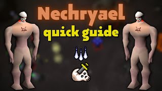 Nechryael Bursting Quick Slayer Guide  OSRS [upl. by Hodess914]