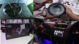 Installed New Music System Inside My Swift  Modified Maruti Swift  Woofer  Components Speakers [upl. by Clinton]