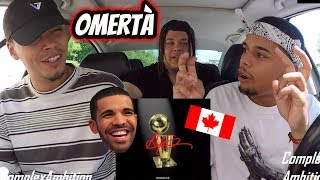 DRAKE  OMERTÀ  REACTION REVIEW PUSHA T DISS [upl. by Marthena]