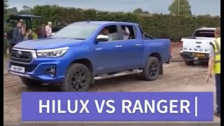 Hilux Vs Ranger no cabo de força [upl. by Mellar]