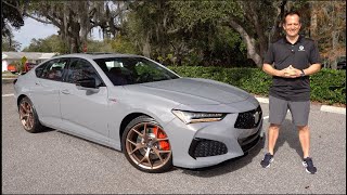 Is the 2024 Acura TLX Type S a BETTER new performance sedan than a BMW M340i [upl. by Mab513]