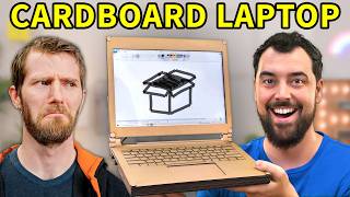 DIY Cardboard Laptop worlds first [upl. by Lane122]