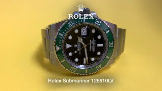 롤렉스 서브마리너 스타벅스 41mm 126610LV 2020년도 신제품 Rolex Submariner 126610lv  일레븐일레븐뉴욕 1111 NY 리뷰 판매가 가격비교 [upl. by Khalil]