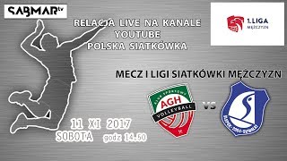 I Liga siatkówki AGH Kraków  Ślepsk Suwałki [upl. by Tolland]