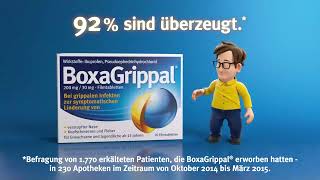 BoxagrippalR Filmtabletten und Erkältungssaft 25 [upl. by Noiek]