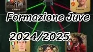 Formazione Juve 20242025 [upl. by Karleen]