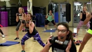 Cathe Friedrichs Total Body HiiT Live Workout [upl. by Saks283]