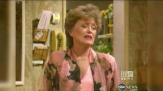 Nine News June 4th  The Death Of Rue McClanahan [upl. by Ibrik]