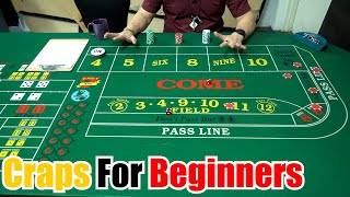 Day 1 Craps Dealer Introduction  Basics of Craps [upl. by Lohner]