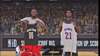 NBA 2K25 Career Part 8  Jersey Swap Game no commentary [upl. by Litton]